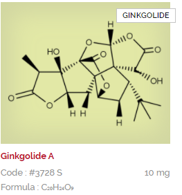 Extrasynthese Ginkgolide A Botanical Reference Material